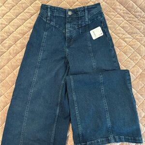 We The Free Dark Blue Denim Pants